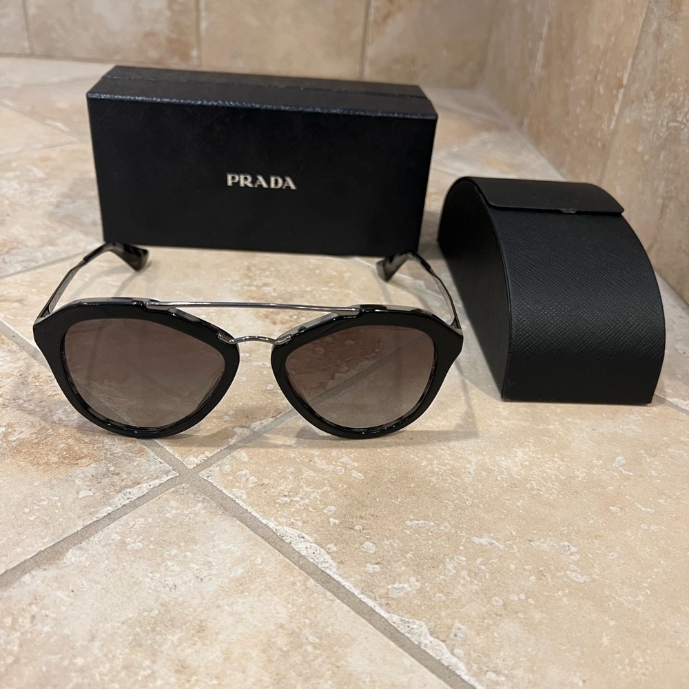 Prada Aviator Gradient Sunglasses